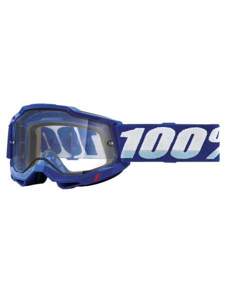 Gafas de Protección 100% ACCURI 2 para Ciclismo y Motocross - Azul Gafas de Protección 100% ACCURI 2 para Ciclismo y Motocross - Azul