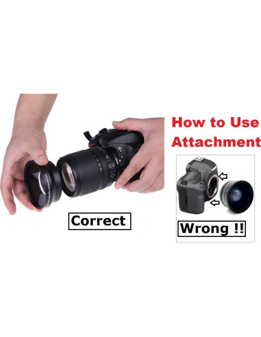 Kit de Lentes Telefoto y Gran Angular Pro Ser 43mm para Samsung NX3000