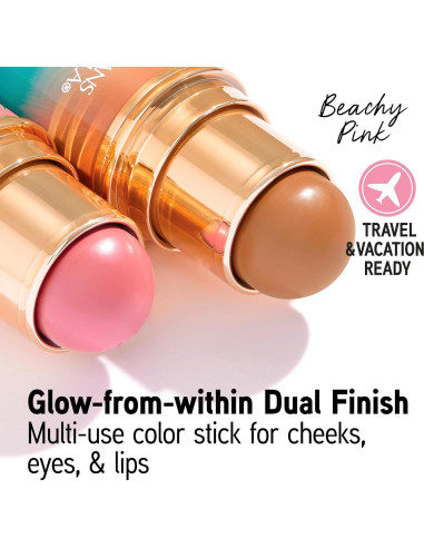 Stick Multiuso Physicians Formula Glow & Go - Rosa Playero