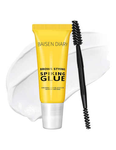 Gel Fijador para Cejas BAISEN DIARY - Transparente, Resistente al Agua