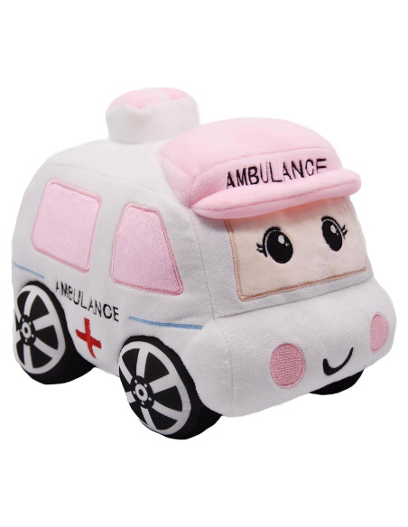 Juguete de Ambulancia de Peluche YONLIT 26.9 cm Suave Juguete de Ambulancia de Peluche YONLIT 26.9 cm Suave