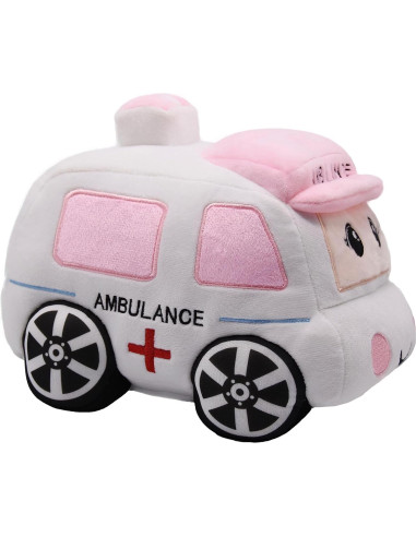 Juguete de Ambulancia de Peluche YONLIT 26.9 cm Suave