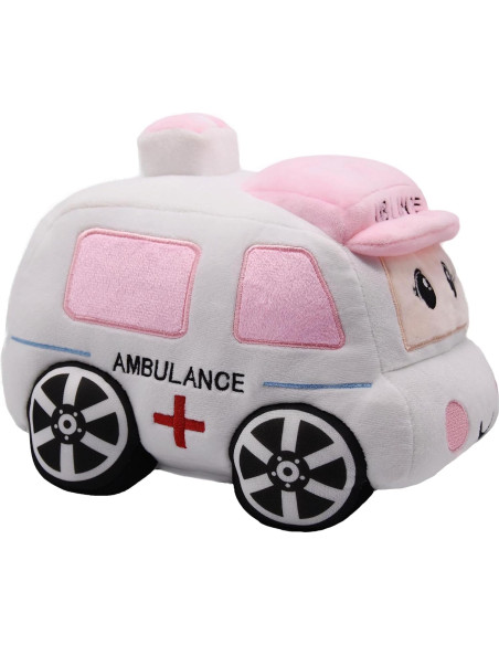Juguete de Ambulancia de Peluche YONLIT 26.9 cm Suave Juguete de Ambulancia de Peluche YONLIT 26.9 cm Suave