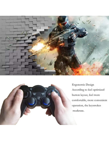 Controlador Inalámbrico FANDRAGON A-038 para PC y PS3