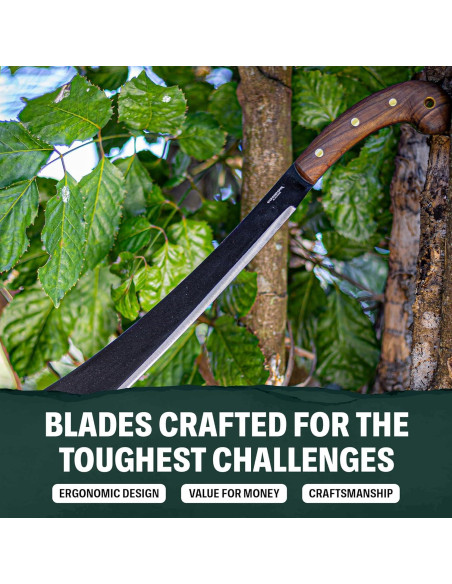 Cuchillo Machete Condor Pack Golok 27.9cm Acero Carbono 1075 Cuchillo Machete Condor Pack Golok 27.9cm Acero Carbono 1075