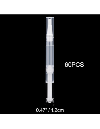 10 Bolígrafos de Aceite Transparentes SOKOSEY 3ml con Pipetas