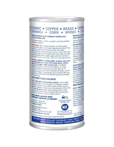 Limpiador de Cocina Bar Keepers Friend 370 ml Multiusos