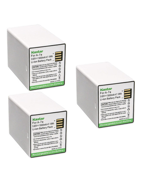 Batería Kastar A-7a 3-Pack para Cámaras Arlo GO 2 y Pro 4 Batería Kastar A-7a 3-Pack para Cámaras Arlo GO 2 y Pro 4