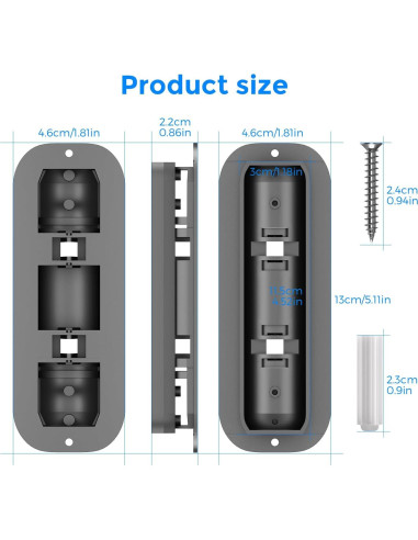 Soporte Ajustable para Timbre Blink - Instalación Universal 45