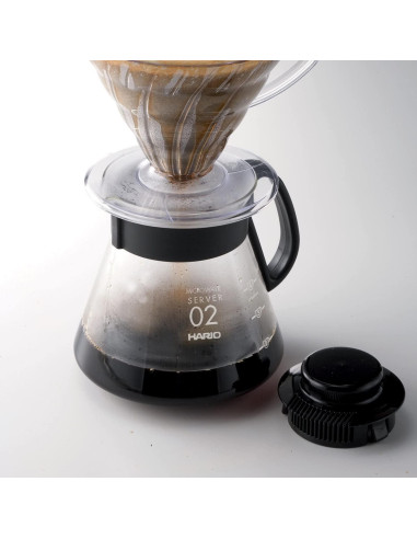 Servidor de Café Hario V60 Cristal 600ml Japonés