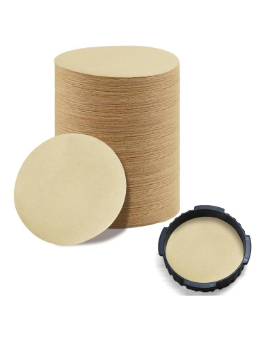 Filtros de Café Desechables Brikinte 1000 Pcs Papel 32.9x14.6 cm