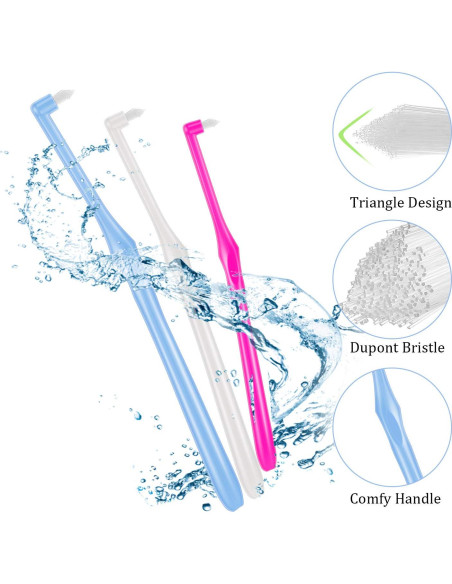 Boao 6 Cepillos de Dientes Tufted Suaves Interdentales Boao 6 Cepillos de Dientes Tufted Suaves Interdentales
