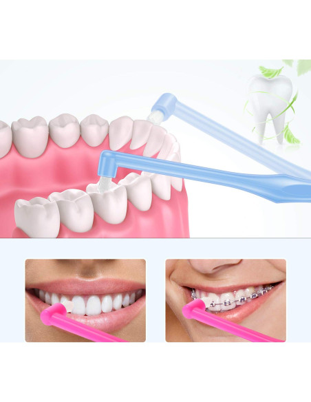 Boao 6 Cepillos de Dientes Tufted Suaves Interdentales Boao 6 Cepillos de Dientes Tufted Suaves Interdentales