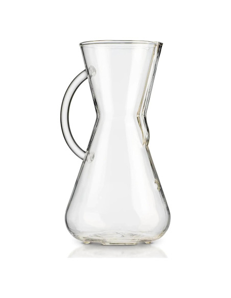 Cafetera Chemex Vierta en Vidrio 3 Tazas - Diseño Elegante Cafetera Chemex Vierta en Vidrio 3 Tazas - Diseño Elegante