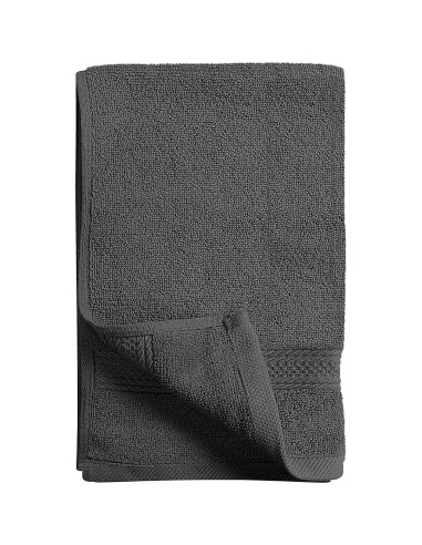 Juego de 72 Toallas de Mano Utopia 100% Algodón Gris 40x71 cm