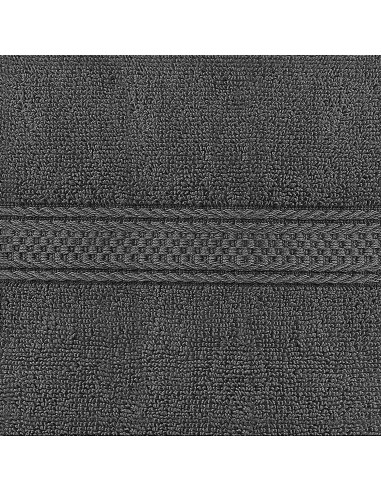 Juego de 72 Toallas de Mano Utopia 100% Algodón Gris 40x71 cm