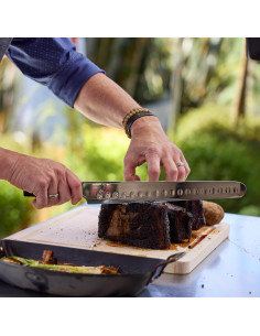 Cuchillo para Brisket Shun Classic 30 cm Hueco Damasco 2