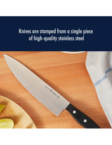 Juego de cuchillos de chef HENCKELS Statement 2 piezas acero inoxidable