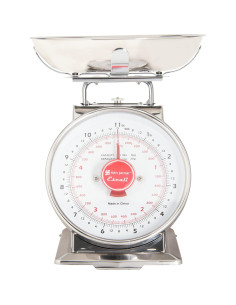 Balanza Mecánica de Dial San Jamar SCDLB11 Acero Inoxidable 2