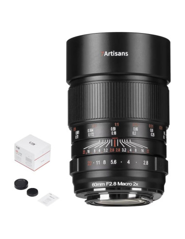 Lente Macro 60mm F2.8 2X para Canon RF - 7artisans
