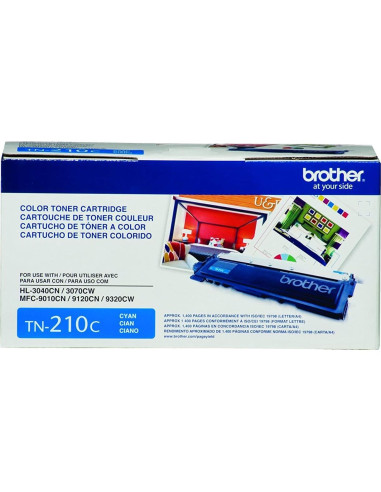 Juego de Tóner Brother TN221 Cian, Magenta y Amarillo - 1400 Páginas