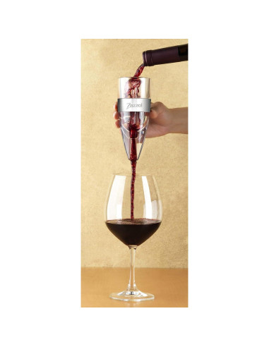 Decantador de Vino Zazzol Premium - Aireación Múltiples Etapas