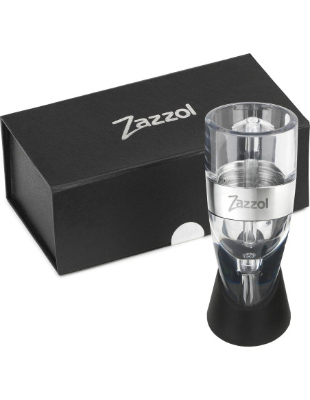 Decantador de Vino Zazzol Premium - Aireación Múltiples Etapas Decantador de Vino Zazzol Premium - Aireación Múltiples Etapas