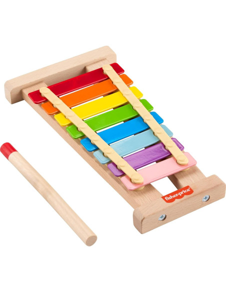 Xilófono de Madera Fisher-Price para Niños 2+ Años Xilófono de Madera Fisher-Price para Niños 2+ Años