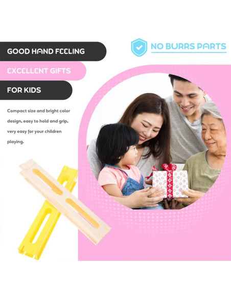 Tren de Juguete Toyvian con Clips de Dominó - 3 Piezas Tren de Juguete Toyvian con Clips de Dominó - 3 Piezas