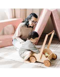 Andador de Madera Beright para Bebés 2 en 1 - Juguete Educativo 2