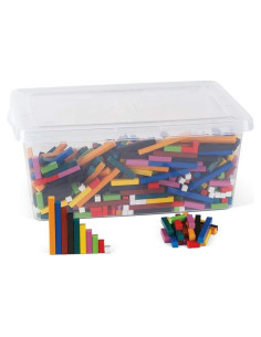Kit de Barras Cuisenaire de Plástico Hand2Mind para Aula
