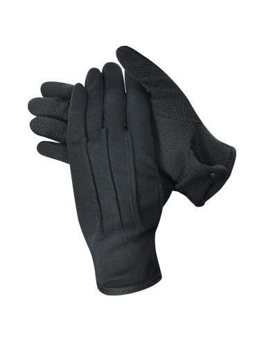 Guantes de Algodón Antideslizantes para Adultos - Color Negro