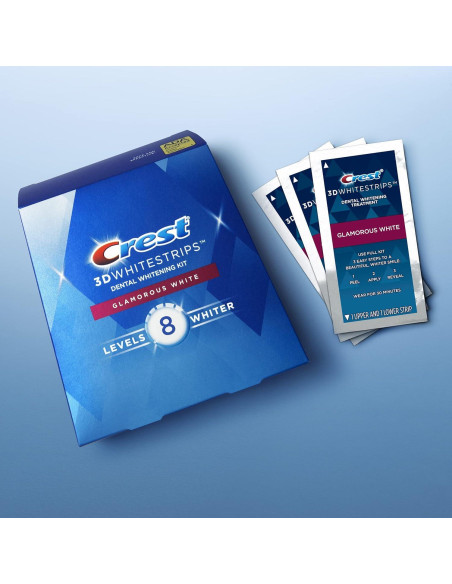 Crest 3D White Luxe Kit Blanqueamiento Dental 28 Tiras Crest 3D White Luxe Kit Blanqueamiento Dental 28 Tiras