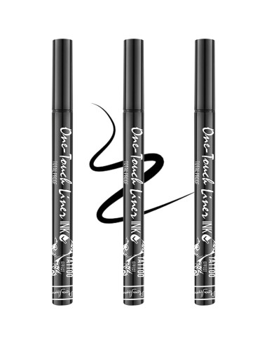 Paquete Triple de Eyeliner Líquido Hipoalergénico MARIA AYORA - Negro Clásico
