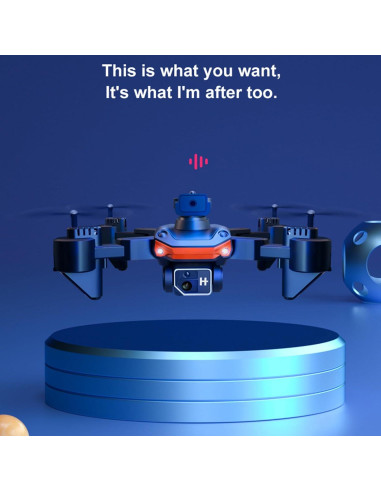 Dron Plegable 4K UHD Yoidesu con Cámara y Control Remoto