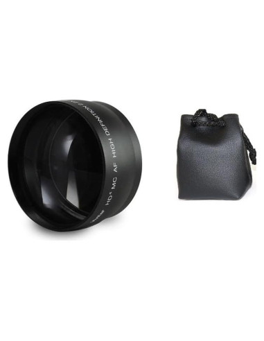 Lente Telefoto HD 2.2X Pro Ser para Canon EOS M6 M50 49mm