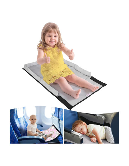 Cama de avión portátil FiveStarBaby para niños - Gris Cama de avión portátil FiveStarBaby para niños - Gris
