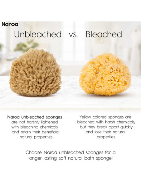 Esponja de Baño Natural Naroa para Bebés - Suave y Sostenible Esponja de Baño Natural Naroa para Bebés - Suave y Sostenible