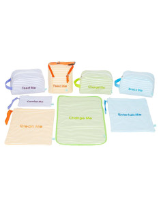 Organizador de Pañales Easy Baby - Paquete de 8 Seersucker