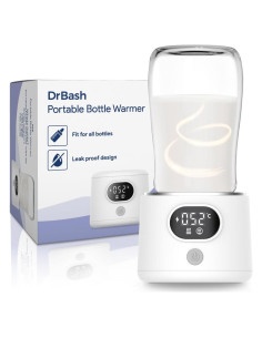 Calentador de Botellas Portátil DrBash 8800mAh a Prueba de Fugas