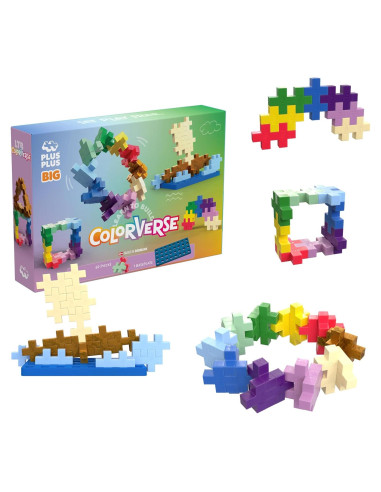 Juego de Construcción Plus-Plus Colorverse 60 Piezas para Niños