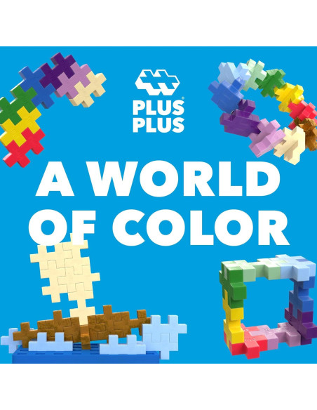 Juego de Construcción Plus-Plus Colorverse 60 Piezas para Niños Juego de Construcción Plus-Plus Colorverse 60 Piezas para Niños