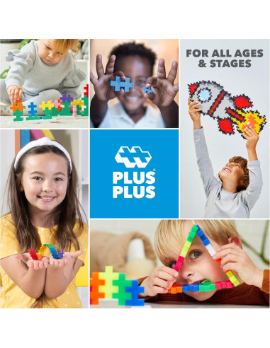 Juego de Construcción Plus-Plus Colorverse 60 Piezas para Niños