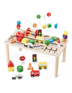 Mesa de Actividades Montessori Edición Ocupada 8 en 1 para Niños