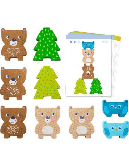 Juguete de Apilamiento de Madera HABA - Clasificador Montessori 2+ Juguete de Apilamiento de Madera HABA - Clasificador Montessori 2+