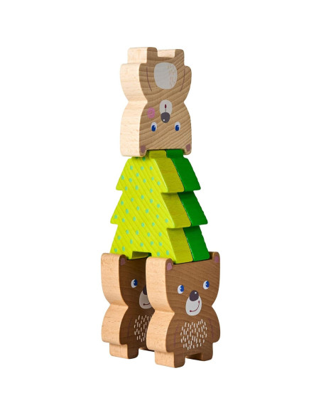 Juguete de Apilamiento de Madera HABA - Clasificador Montessori 2+ Juguete de Apilamiento de Madera HABA - Clasificador Montessori 2+
