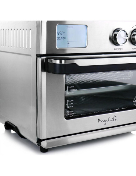 Horno Tostador Multifuncional MegaChef 25L 1800W 21 Preajustes Horno Tostador Multifuncional MegaChef 25L 1800W 21 Preajustes