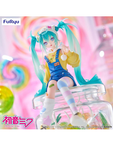 Figura de Soporte de Fideos FuRyu Hatsune Miku Lollipop