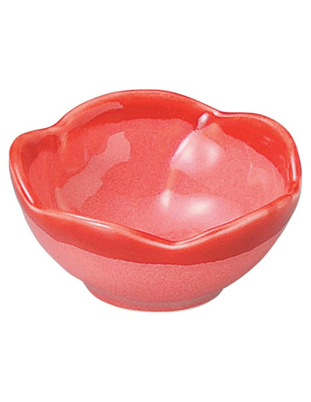 Plato de Porcelana Yamashita Kogei Rojo Claro 6.9 x 3.2 cm Plato de Porcelana Yamashita Kogei Rojo Claro 6.9 x 3.2 cm