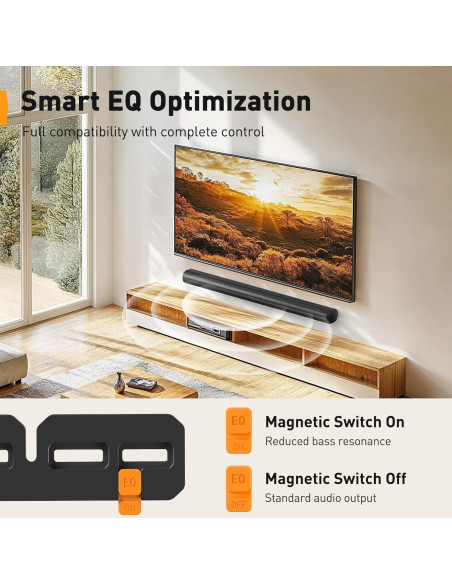 Soporte de pared para barra de sonido Perlegear compatible Sonos Arc